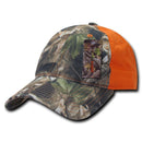 1 Dozen Decky 6 Panel Camo Relaxed Hybricam Pre Curved Cotton Cap Wholesale-Serve The Flag 5 image