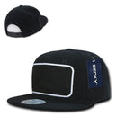 1 Dozen Decky 6 Panel Patch Snapbacks Flat Bill Baseball Hats Caps Wholesale Lots-Serve The Flag 3 image