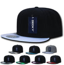 1 Dozen Decky 6 Panel Plaid Flat Bill Snapbacks Baseball Hats Caps Wholesale-Serve The Flag 2 image