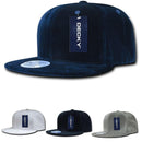 1 Dozen Decky 6 Panel Velvet Snapback Flat Bill Baseball Hats Caps Wholesale Lots-Serve The Flag 2 image