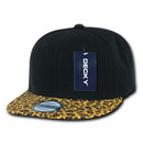 1 Dozen Decky Animal Print Retro Flat Bill Hats Snake Leopard Skin Wholesale-Serve The Flag 4 image