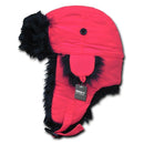 1 Dozen Decky Aviator Bomber Trooper Neon Faux Fur Ear Flap Hats Caps Wholesale-Serve The Flag 3 image
