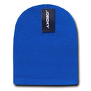 1 Dozen Decky Beanies Uncuffed Short Knit Caps Hats Ski Wholesale Lots-Serve The Flag 12 image