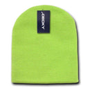 1 Dozen Decky Beanies Uncuffed Short Knit Caps Hats Ski Wholesale Lots-Serve The Flag 8 image
