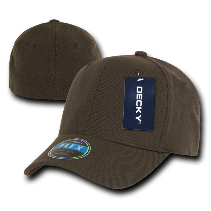 Decky Fitted Baseball Cap - Size 7 1/4, Available In 12 Colors, Acrylic Material - View #7