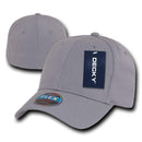 1 Dozen Decky Blank Fit All Flex Fitted Baseball Hats Caps 6 Panels Wholesale Lot-Serve The Flag 8 image