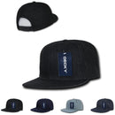 1 Dozen Decky Denim High Crown Snapback Cotton 6 Panel Hats Caps Wholesale Lots!-Serve The Flag 2 image