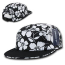 1 Dozen Decky Floral Hawaiian 5 Panel Racer Jockey Flat Bill Cap Hat Wholesale-Serve The Flag 1 image
