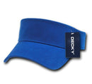 1 Dozen Decky Golf Tennis Summer Sun Visor Visors 100% Cotton Kids Boys Girls-Serve The Flag 11 image