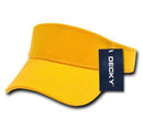 1 Dozen Decky Golf Tennis Summer Sun Visor Visors 100% Cotton Kids Boys Girls-Serve The Flag 8 image