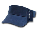 1 Dozen Decky Golf Tennis Summer Sun Visor Visors 100% Cotton Kids Boys Girls-Serve The Flag 9 image