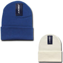 1 Dozen Decky Long Beanie Beanies Cuffed Knit Cap Hat Snug Warm Winter Wholesale-Serve The Flag 2 image