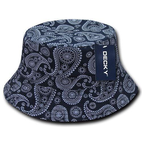 Multi Color Paisley Bandana C.C Bucket Hat