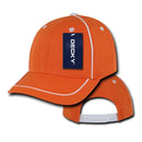 1 Dozen Decky Piped Racing 6 Panel Jersey Mesh Baseball Caps Hats Wholesale Bulk-Serve The Flag 7 image