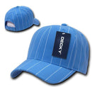 1 Dozen Decky Pin Striped Pinstriped Baseball Hat Caps Wholesale Lots-Serve The Flag 7 image