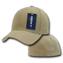 1 Dozen Decky Plain Fitted Curved Bill Baseball Hats Caps Wholesale Lot-Serve The Flag 9 image