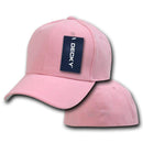 1 Dozen Decky Plain Fitted Curved Bill Baseball Hats Caps Wholesale Lot-Serve The Flag 11 image