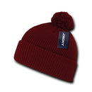 1 Dozen Decky Pom Pom Beanies Long Cuffed Soft Thick Warm Knitted Wholesale Lot-Serve The Flag 8 image