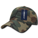 1 Dozen Decky Relaxed Cotton Camo Low Crown Dad Caps Hats Caps Wholesale-Serve The Flag 3 image