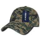 1 Dozen Decky Relaxed Cotton Camo Low Crown Dad Caps Hats Caps Wholesale-Serve The Flag 9 image