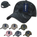 1 Dozen Decky Relaxed Cotton Camo Low Crown Dad Caps Hats Caps Wholesale-Serve The Flag 2 image
