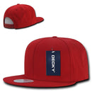 1 Dozen Decky Retro Flat Bill 6 Panel Snapback Baseball Caps Hats Wholesale-Serve The Flag 9 image