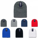 1 Dozen Decky Short Knitted Beanies Skull Ski Caps Hats Wholesale Lots!-Serve The Flag 2 image