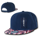 1 Dozen Decky Ziger Zebra Animal Two Tone Print Flat Bill Hats Caps Baseball Wholesale Bulk-Serve The Flag 4 image