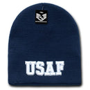 1 Dozen Embroidered Military Short Beanies Knit Caps Hats Wholesale Lots-Serve The Flag 3 image