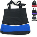 1 Dozen Fashion Two Tone Reusable Grocery Shopping Totes Bags Wholesale-Serve The Flag 3 image