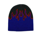 1 Dozen Flames Fire Warm Winter Beanies Hats Caps Skull Ski Wholesale Lot Bulk-Serve The Flag 2 image