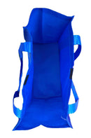 1 Dozen Reusable Grocery Shopping Totes Bags Hook & Loop Closure 14X16inch Wholesale Bulk-Serve The Flag 4 image