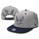 1 Dozen Jumbo Back series 2 Two Tone Air Force Navy Marines Coast Guard Hats Caps-Serve The Flag 3 image