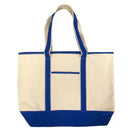 1 Dozen Large Big Cotton Canvas Reusable Grocery Shopping Tote Bags Wholesale Lot Bulk-Serve The Flag 4 image