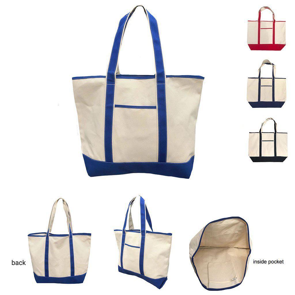 Large Canvas Shopping Tote main image 1