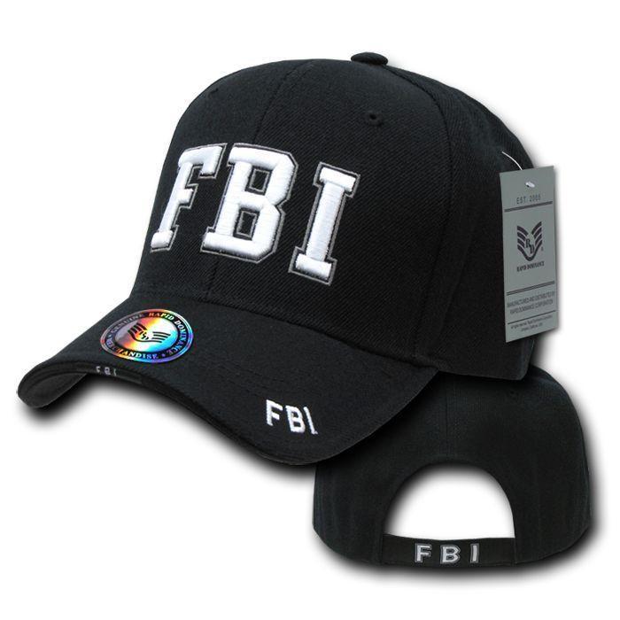 1 Dozen Law Enforcement Agencies Justice USA Baseball Hat Caps Hats Wh
