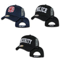 1 Dozen Rapid Fire Department Police Security Air Mesh Baseball Caps Hats-Serve The Flag