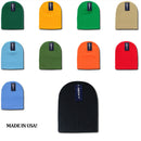 1 Dozen Made In USA America Decky Beanies Gi Short Watch Caps Hats Wholesale Lot-Serve The Flag 2 image