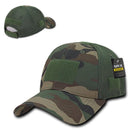1 Dozen Mesh Constructed Military Tactical Hats Caps With Front Patch Wholesale Lots-Serve The Flag 11 image