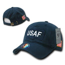 1 Dozen Military Law Enforcement 2 Ply Dual Flag Raid Caps Hats Wholesale Lots!-Serve The Flag 8 image