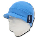 1 Dozen New Visor Beanies Beanie Cuffed Knit Caps Hats Ski Skull Wholesale-Serve The Flag 4 image