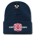 Rapid Dominance 1 Dozen Police Fire Dept Security Sheriff Border Patrol Long Cuffed Knit Beanies-Serve The Flag