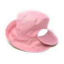 1 Dozen Ponytail Reversible Bucket Caps Hats Ramie Cotton Wholesale Bulk-Serve The Flag 15 image
