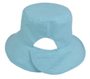 1 Dozen Ponytail Reversible Bucket Caps Hats Ramie Cotton Wholesale Bulk-Serve The Flag 16 image