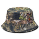 1 Dozen Relaxed Camouflage Hybricam 100% Cotton Bucket Hats Wholesale Lots-Serve The Flag 1 image