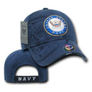 1 Dozen Shadow Embroidery US Military Vet Army Air Force Navy Marines Hats Caps-Serve The Flag 8 image