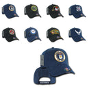 1 Dozen Shadow Embroidery US Military Vet Army Air Force Navy Marines Hats Caps-Serve The Flag 2 image