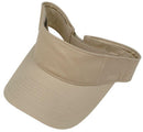1 Dozen Blank Plain Cotton Visors Sun Hat Caps Beach Golf Tennis Summer Wholesale Bulk-Serve The Flag 5 image