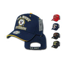 1 Dozen US Air Force Army Marines Navy Veteran Vet Military Hats Wholesale Lots!-Serve The Flag 1 image