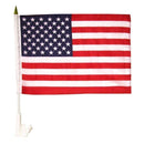 1 Dozen USA American Auto Car Suv Minivan Flags Window Clip Wholesale Lots-Serve The Flag 1 image